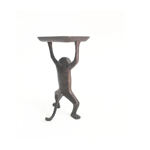 Vintage Brass Monkey Business Card Holder Chairish