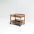 Wooden trolley in solid oak and black formica designed by Borge Mogensen for Frederica Mobelfabrik. You can see from the...
