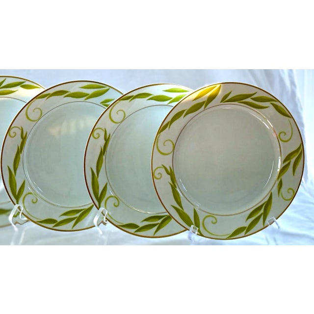 Limoges France Bernardaud Frivole Salad Plates - Set of 7 For Sale In New York - Image 6 of 8