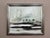 WINTER REEDS Size: 15.7 x 18.9 inches (including frame) Oil on canvas A tranquil and subdued mid-century landscape...