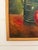 Vintage Still-Life Painting of a Dark Green Ceramic Pitcher and Red Apples, by Artist Lr Smith For Sale In Houston - Image 6 of 9