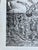 1980’s Original Surreal Large Etching Acrobats Flying Over Village For Sale - Image 4 of 7