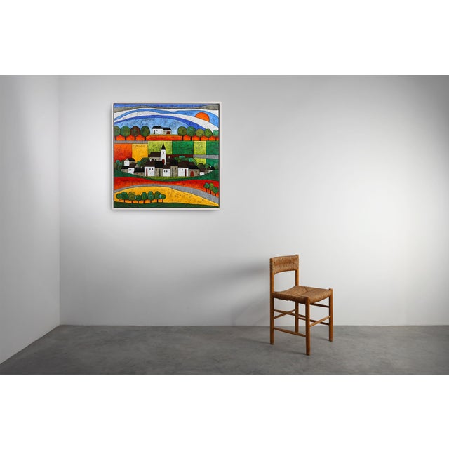 Marja Boekhout, Large Landscape, 2004, Oil on Canvas For Sale - Image 12 of 12