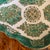 Asparagus Set of Eight Green Fitzhugh Porcelain Butter Plates Along With a Serving Dish For Sale - Image 8 of 16