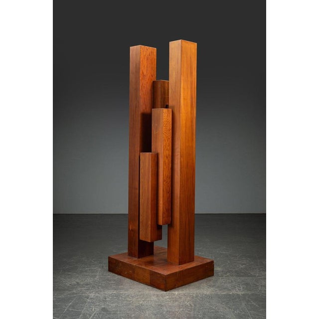 Jan Hoog, Constructivist Sculpture, Wood For Sale - Image 6 of 18