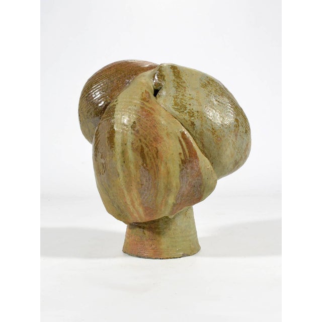 Abstract Abstract Stoneware Sculpture For Sale - Image 3 of 8