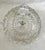 Vintage Libbey clear glass Ashtray. Perfect on a coffee table as a catchall or display candy etc. very heavy. 8in round x...