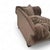Textile Large Dutch Weighty Love Seat with Cushions For Sale - Image 7 of 18
