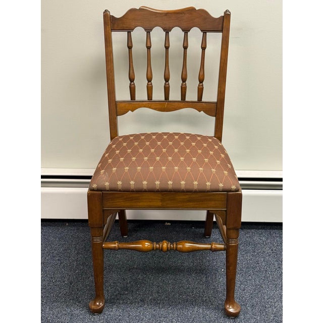 Late 20th Century Pennsylvania House Solid Cherry Dining Chairs - Set of 5 For Sale In New York - Image 6 of 12