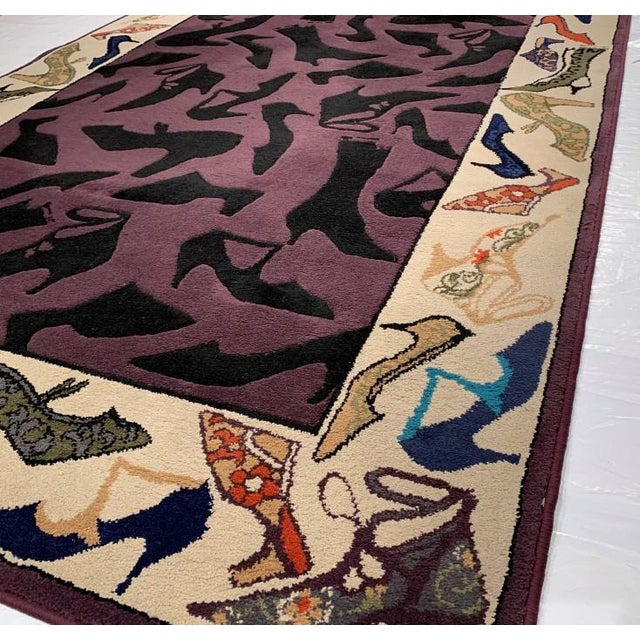 Andy Warhol Fine Machine Modern Rug | Chairish