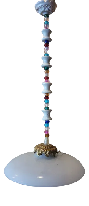 Suspension in Opaline Glass
