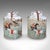 Chinese Pair of Vintage Huntsman Biscuit Barrels, Oriental, Ceramic, Kitchen Storage Jar For Sale - Image 3 of 12