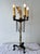 Metal 19th Century Barbedienne Foundry Attributed France Patinated & Gilt Bronze Candelabra Lamp For Sale - Image 7 of 12