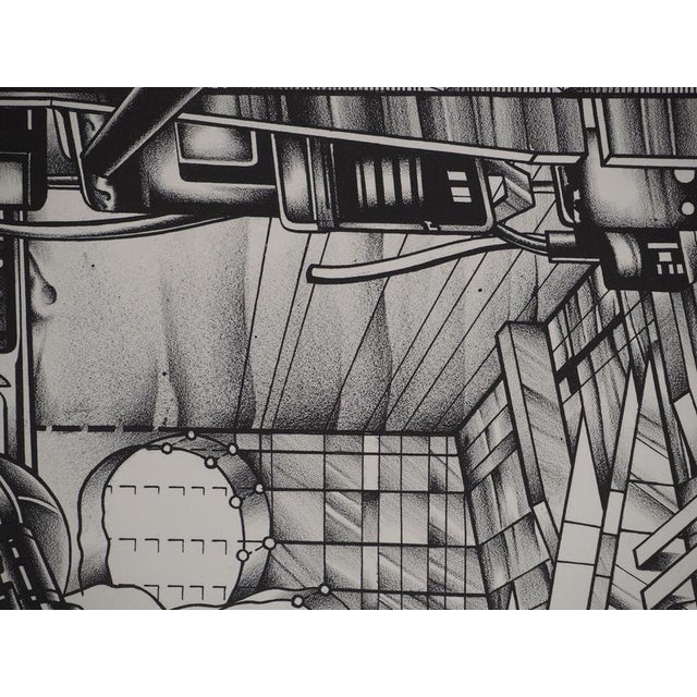 Francisco Melo, Guerriers futuristes, Lithograph For Sale - Image 8 of 9