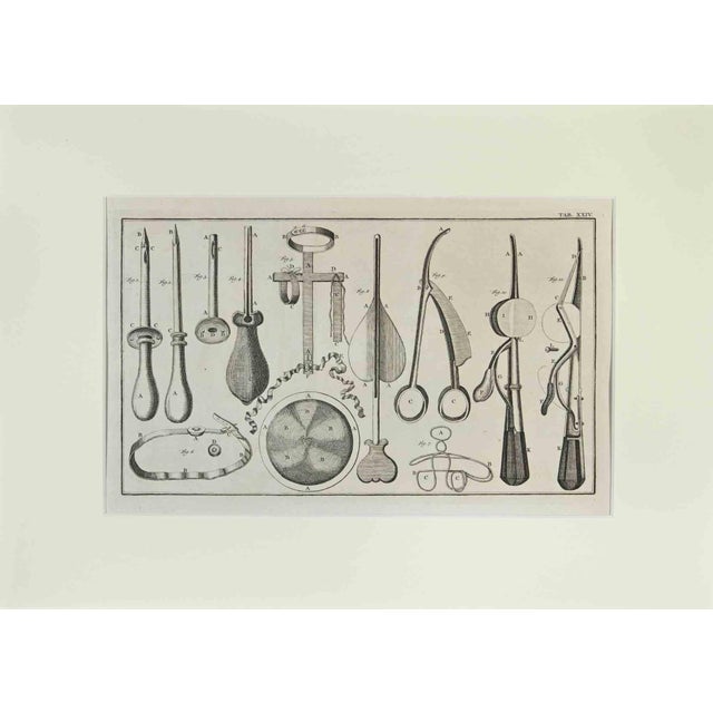 Lorenz Heister, Surgical Instruments, Etching, 1750 For Sale - Image 3 of 3