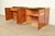 Pierre Cardin Mid-Century Modern Burl Wood and Brass Sideboard Credenza, 1970s For Sale In South Bend - Image 6 of 18