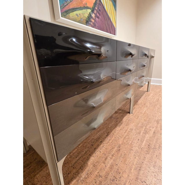1960s Raymond Loewy Df2000 Credenza for Doubinsky Frères For Sale - Image 5 of 15