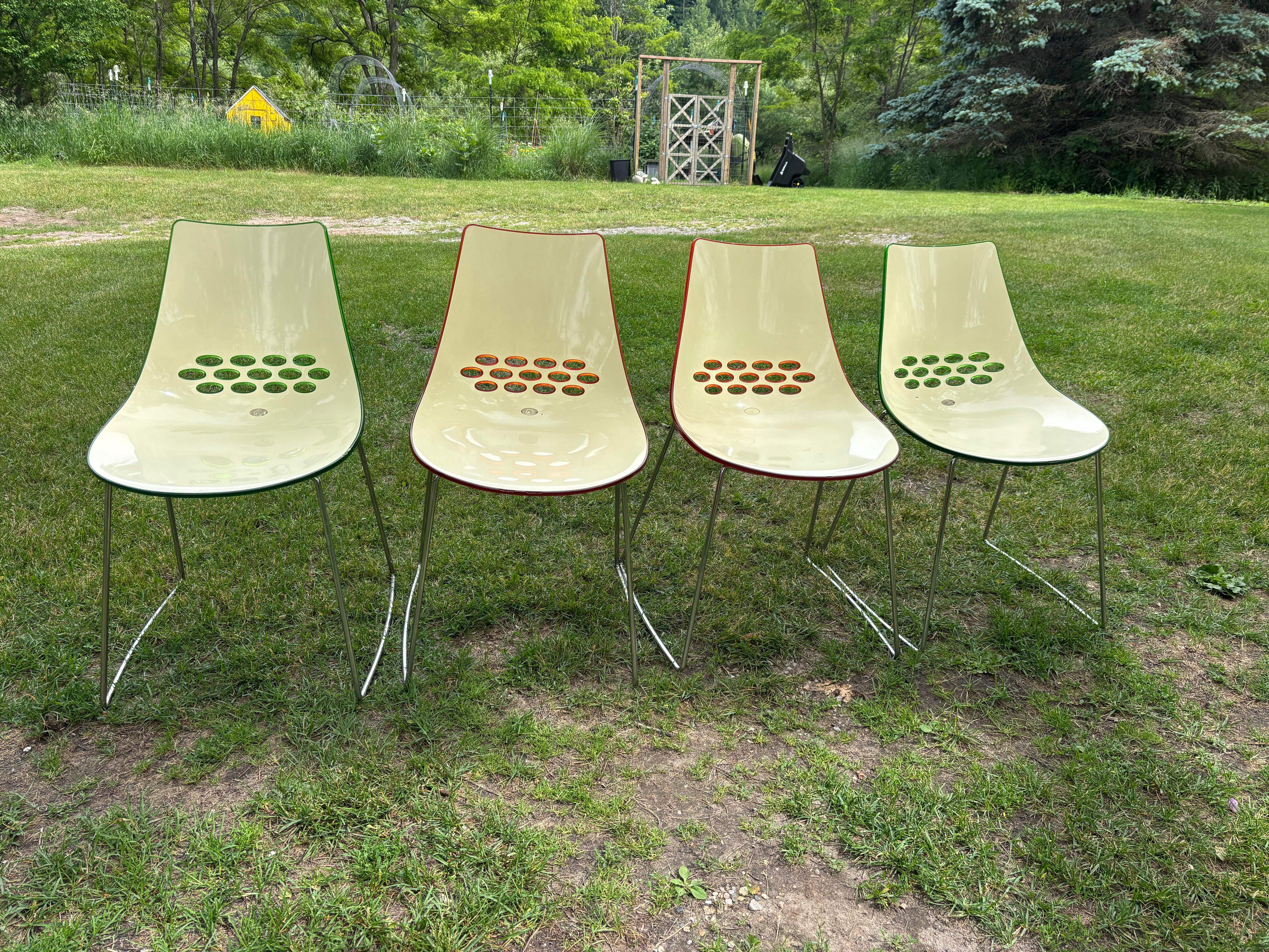 4 Calligaris Jam Chairs | Chairish