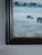 Paint Modernist 'Friesians in the Mist' Vintage Original Landscape Oil Painting, Framed For Sale - Image 7 of 13