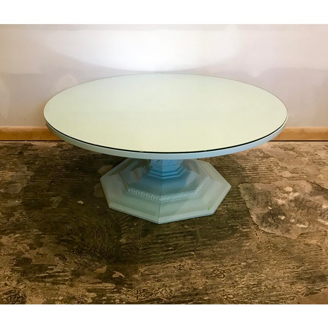 Robin S Egg Lacquered Pedestal Coffee Table Chairish,Cute Sketches Of Anime Girls
