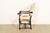 Berkey & Gay Style Antique English Jacobean Carved Walnut Library Chair, Circa 1900 For Sale - Image 11 of 14