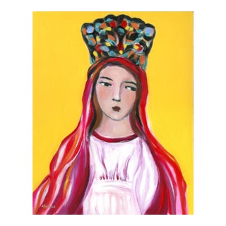 Mary, Contemporary Portrait Oil Painting For Sale