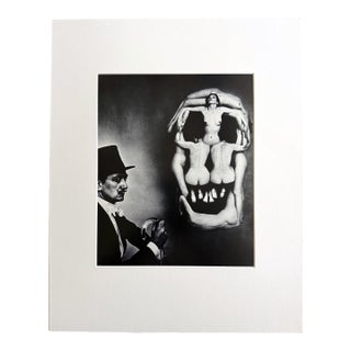 Editioned Dali Photograph In Voluptas Mors by Philippe Halsman For Sale