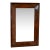 19th Century Walnut Mirror From England For Sale