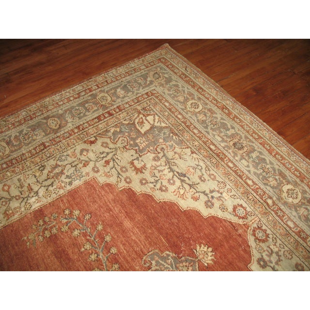 Vintage Zabihi Collection Turkish Rug - 8'9" x 10'9" For Sale - Image 4 of 6