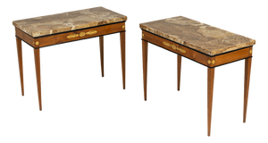 18th Century Italian Cherry Wood Consoles, Set of 2