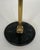 Neoclassical style bronze and brass ashtray on a circular black marble base For Sale - Image 9 of 12