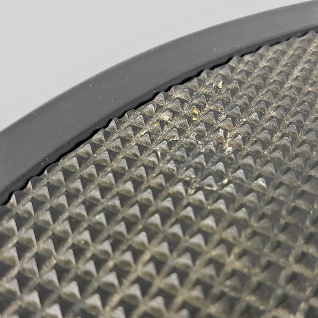 Black Italian Modern Iron Round Coffee Table by Forme e Funzioni for Airon, 1980s For Sale - Image 8 of 18