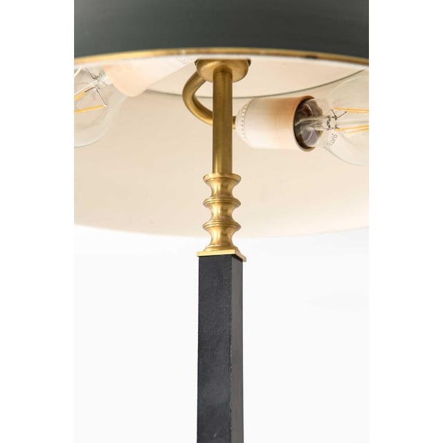 Scandinavian Modern Model 6942 Table Lamp in Brass by Arvid Böhlmark, 1920s For Sale - Image 6 of 11