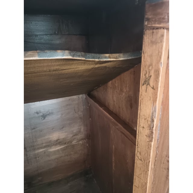 Antique Chinese Hand Painted Hall Cabinet For Sale - Image 15 of 18