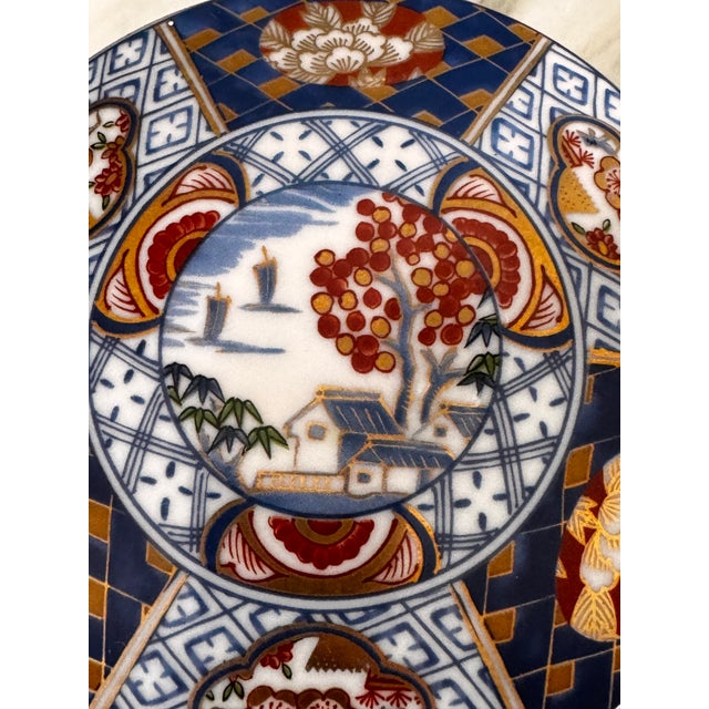 Vintage Japanese Imari Fine Porcelain Ginger Jar Set - 2 Pieces For Sale - Image 4 of 18