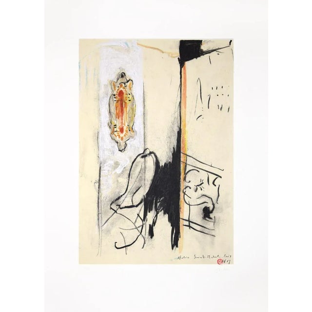 Image dimensions: 50x35 cm. Bonjour Matisse is an original portfolio realized by Piero Pizzi Cannella in 2007, published...