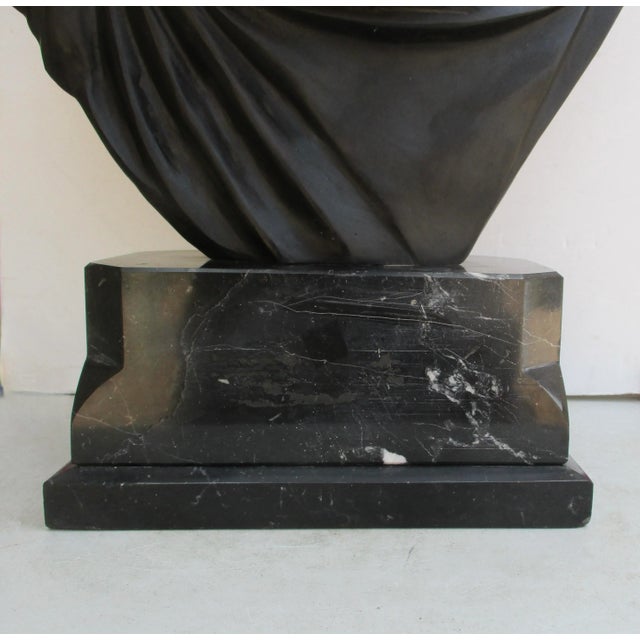 Mid-Century Modern Mid-Century Roman Emperor Marcus Aurelius Bronze For Sale - Image 3 of 13