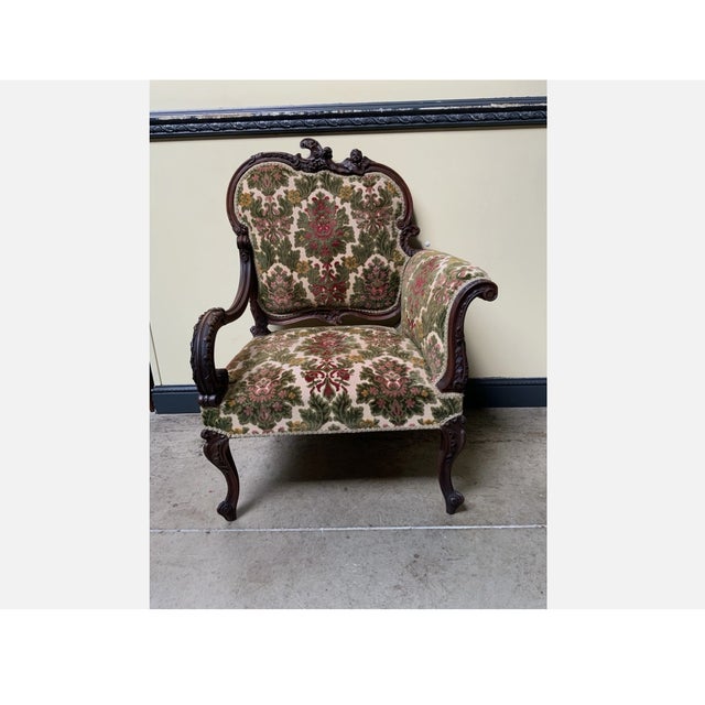 Antique Louis XV Armchair, 1890 For Sale - Image 11 of 13