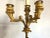 19th Century Empire Doré Bronze Candelabra Lamp Having a Patinated Woman Mounted as a Lamp For Sale - Image 5 of 13