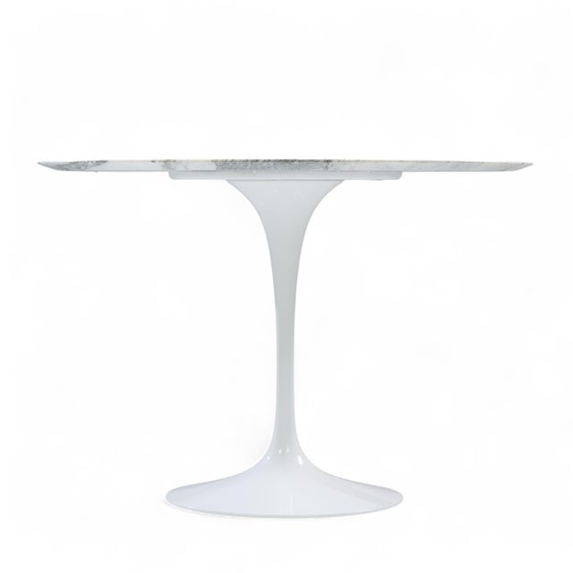 Mid 20th Century Knoll Mid Century 42-Inch Tulip Dining Table For Sale - Image 5 of 8