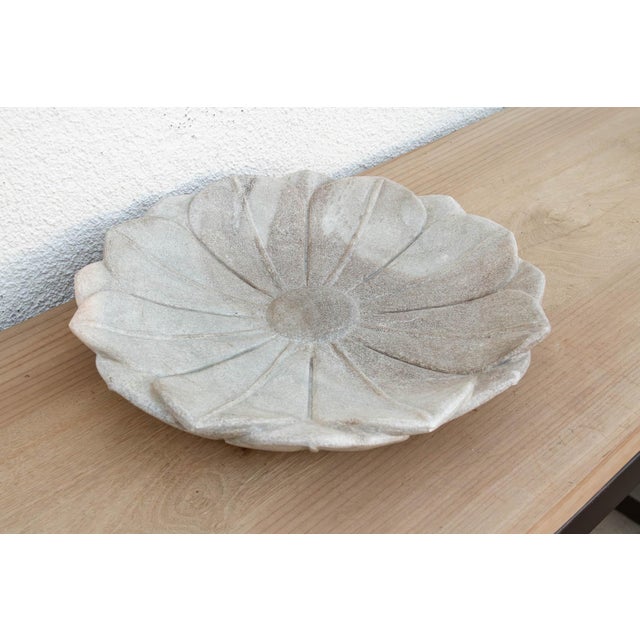 Contemporary Large 15"dm Grand Lotus Centerpiece For Sale - Image 3 of 9