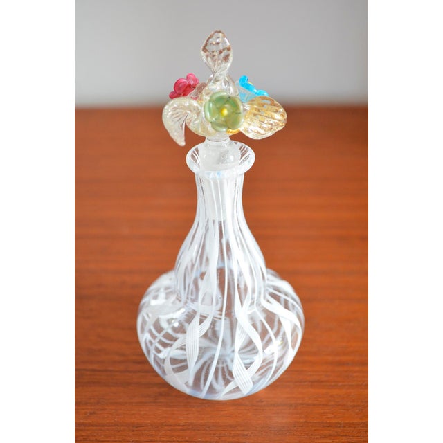 Venetian Murano Perfume Bottle, 1950s For Sale - Image 4 of 9
