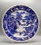 Blue Large Porcelain Gilt Chinese Charger 14" Diameter For Sale - Image 8 of 9