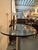 1970s Mid Century Modern Chrome and Glass Dry Bar For Sale - Image 5 of 8
