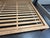 Eastern King Size Crate & Barrel Sierra Bed Frame For Sale - Image 11 of 12