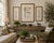 A distinctive set of three framed French sporting prints that formed part of the set decoration inventory used in the...