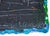 Late 20th Century Elfi Schuselka "Align #9" Acrylic on Tarlatan For Sale - Image 5 of 6