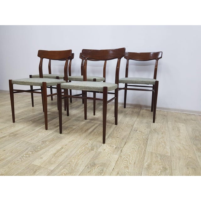 Mid-Century No. 603 Chairs from Lübke, 1960s, Set of 5 For Sale - Image 14 of 18