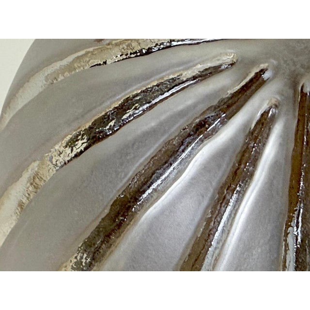 Sea Urchin Frosted Glass Wall Lights with Golden Glow, 1970s, Set of 2 For Sale - Image 11 of 18
