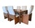 1970s Brutalist Walnut Dining Set by Lane - Set of 7 For Sale In Boston - Image 6 of 12